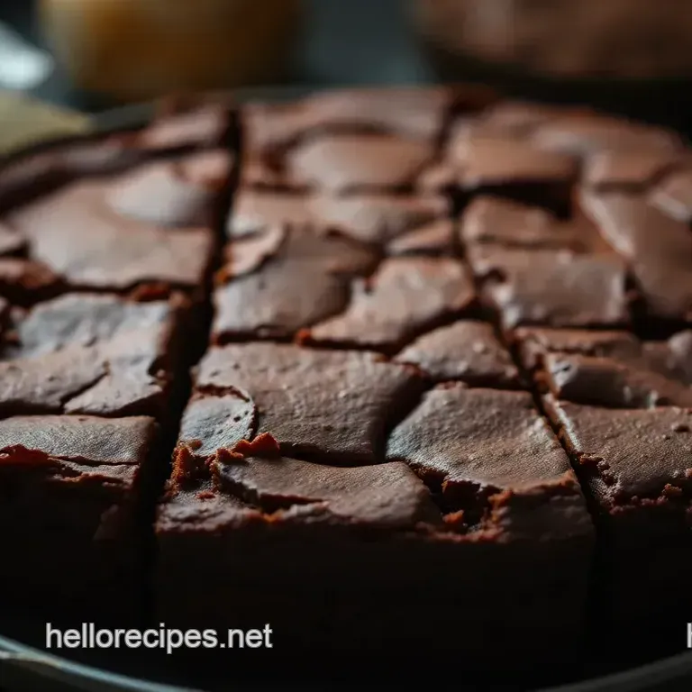 Seriously Fudgy Ridiculously Good Brownies