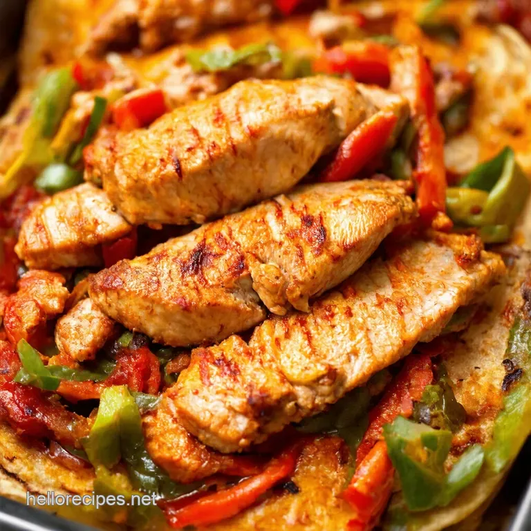 Sheet Pan Chicken Fajitas Zesty Texmex in Under an Hour presentation