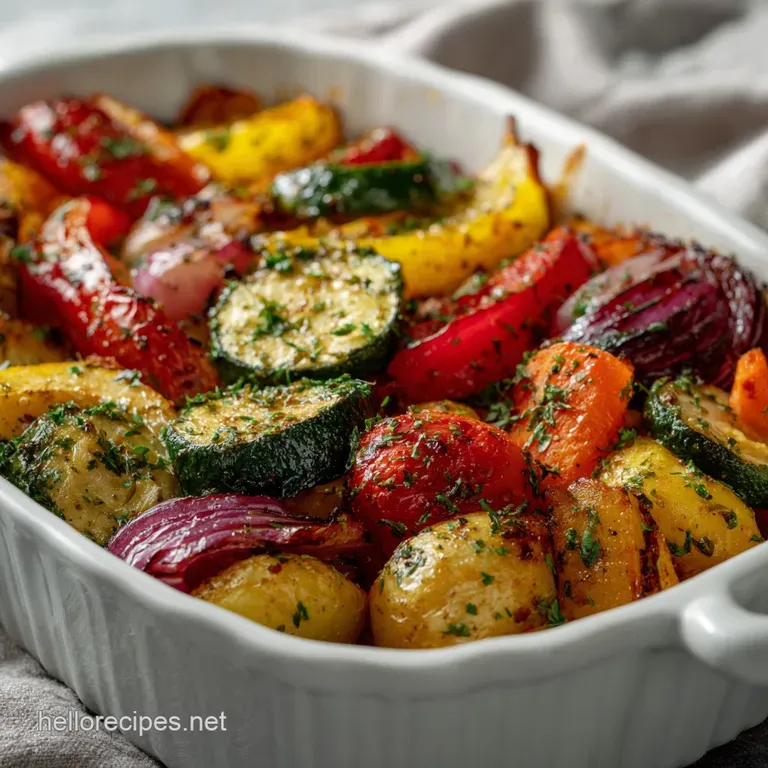 Vegetable Side Dishes: Sheet Pan Garlic Herb Roasted