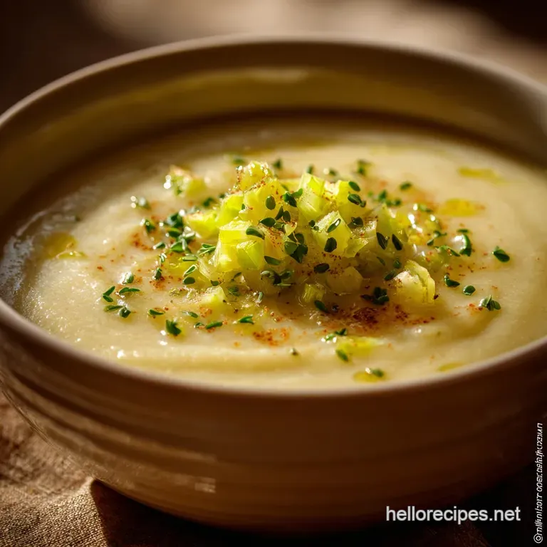 Silky Smooth Potato Leek Soup: the Ultimate Comfort Classic Recipe presentation
