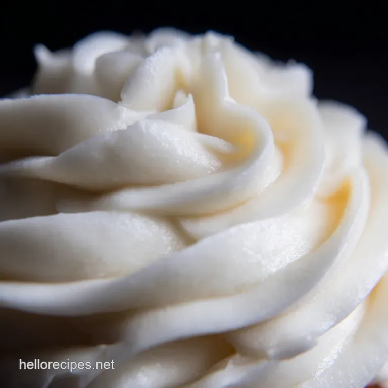 Silky Smooth Cream Cheese Frosting for Cupcakes presentation