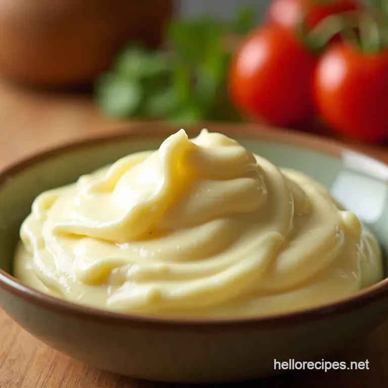 Silky Smooth Homemade Mayonnaise Better Than Anything in a Jar presentation