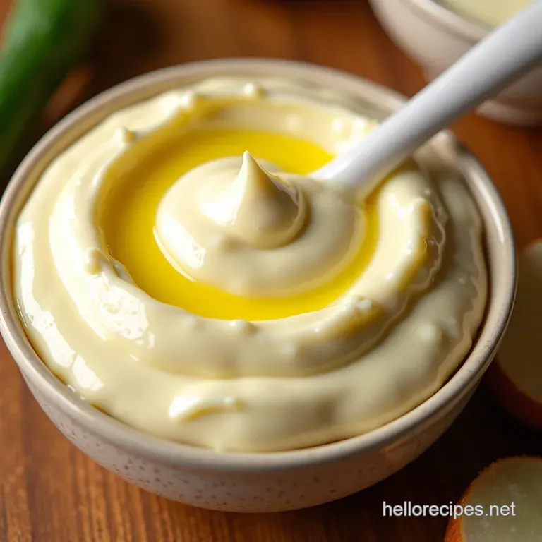 Silky Smooth Homemade Mayonnaise