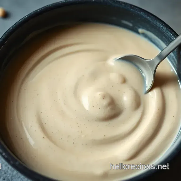 Silky Smooth Tahini Sauce: The Ultimate Drizzle
