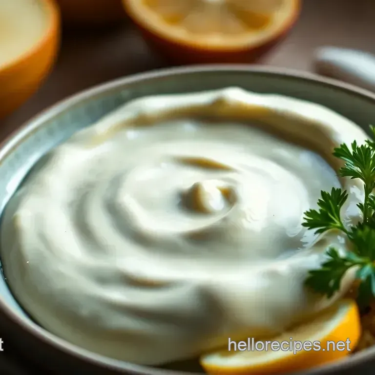 Silky Smooth Vegan Mayonnaise Recipe – Easy Oil-Free Plant-Based Mayo