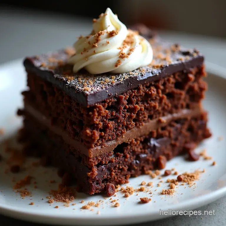 Simply Decadent German Chocolate Cake