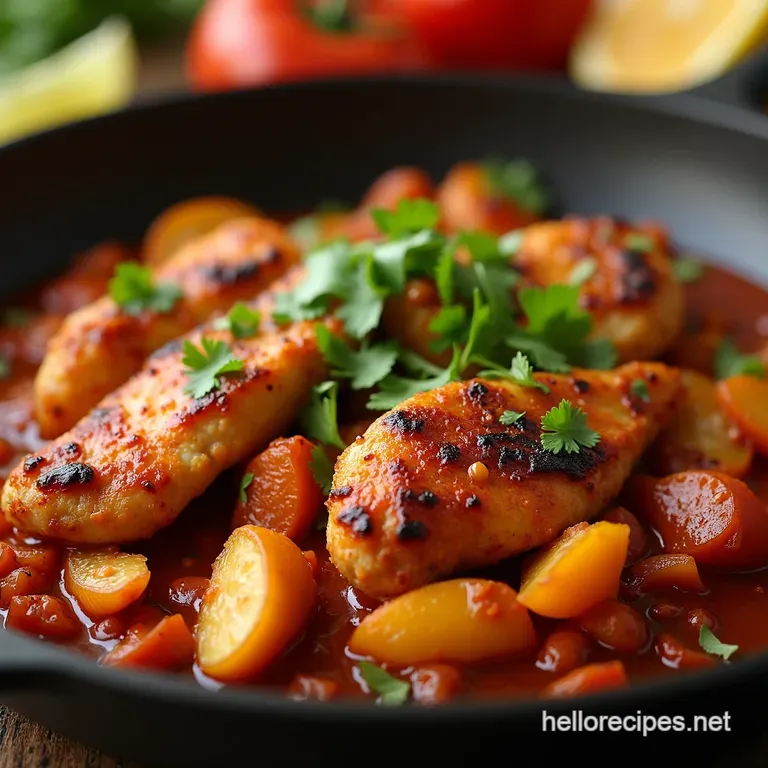 Sizzling Chicken Fajitas a Weeknight Fiesta presentation