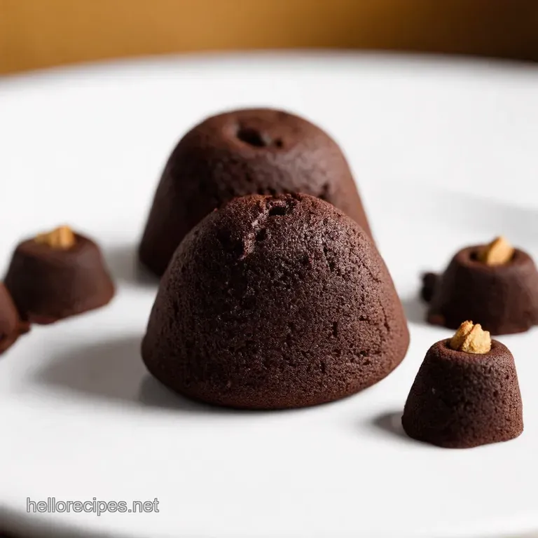Skinny Mini Chocolate Lava Cakes