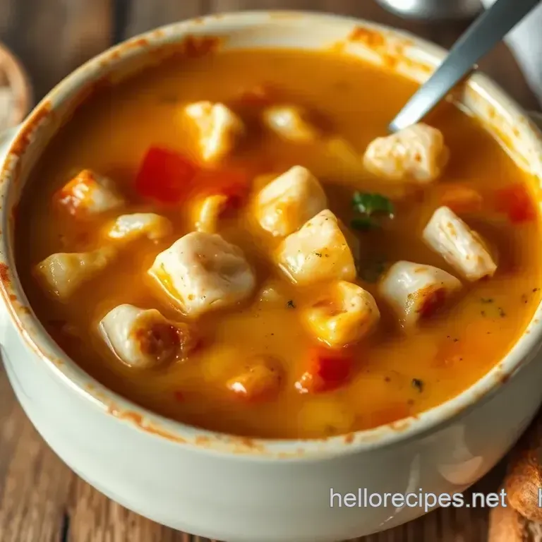 Hearty Slow Cooked Chicken Pot Pie Soup