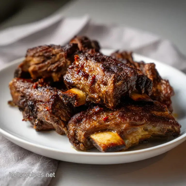 Main Dish Ideas: Ultimate Slow Cooker Beef Ribs