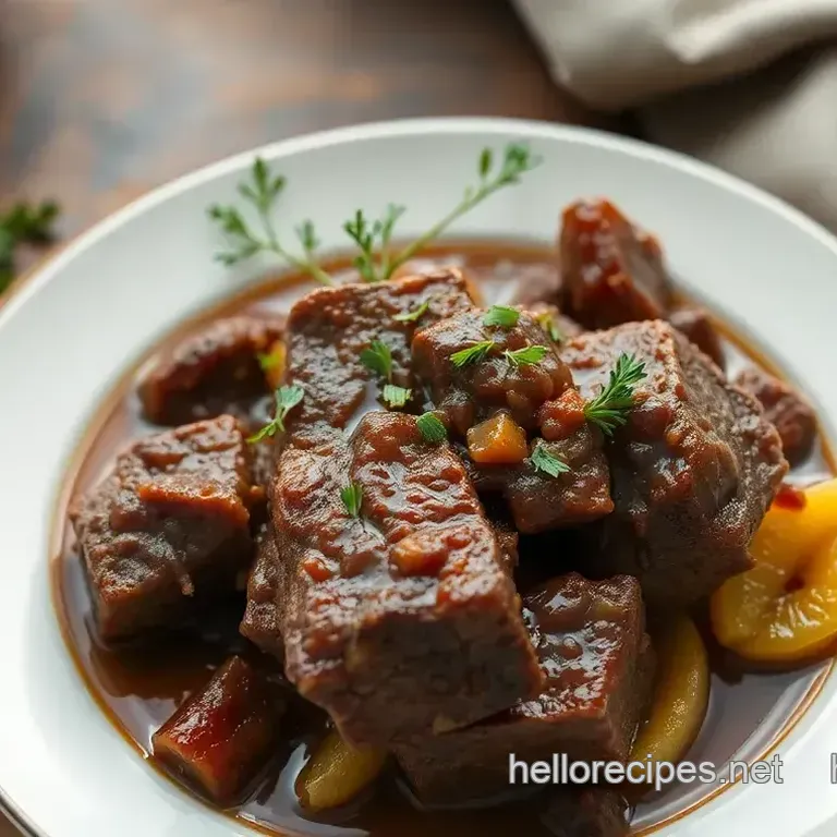 Slow Cooker Beef Short Ribs with Flavor