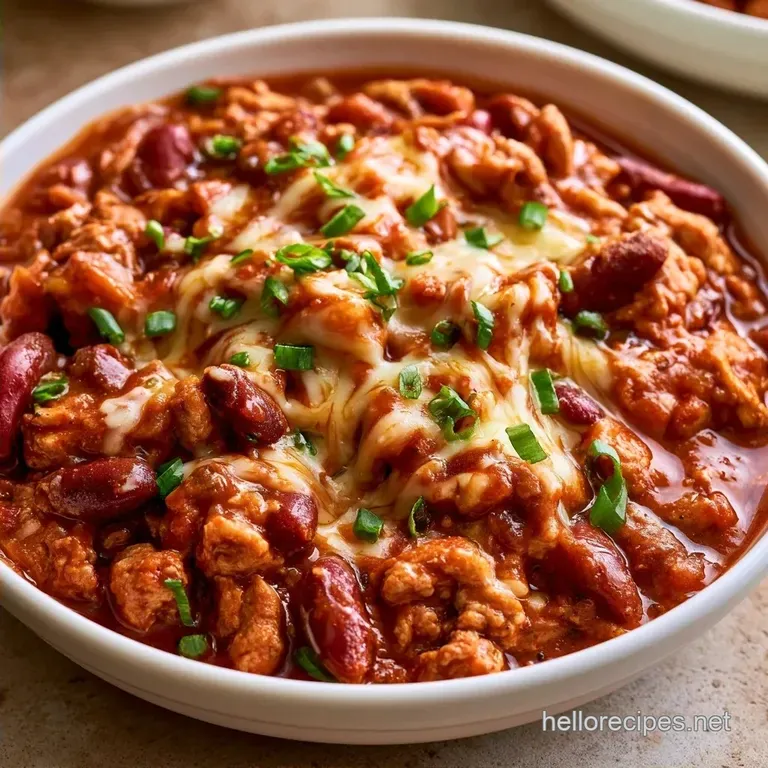 Slow Cooker Turkey Chili with Sweet Potatoes