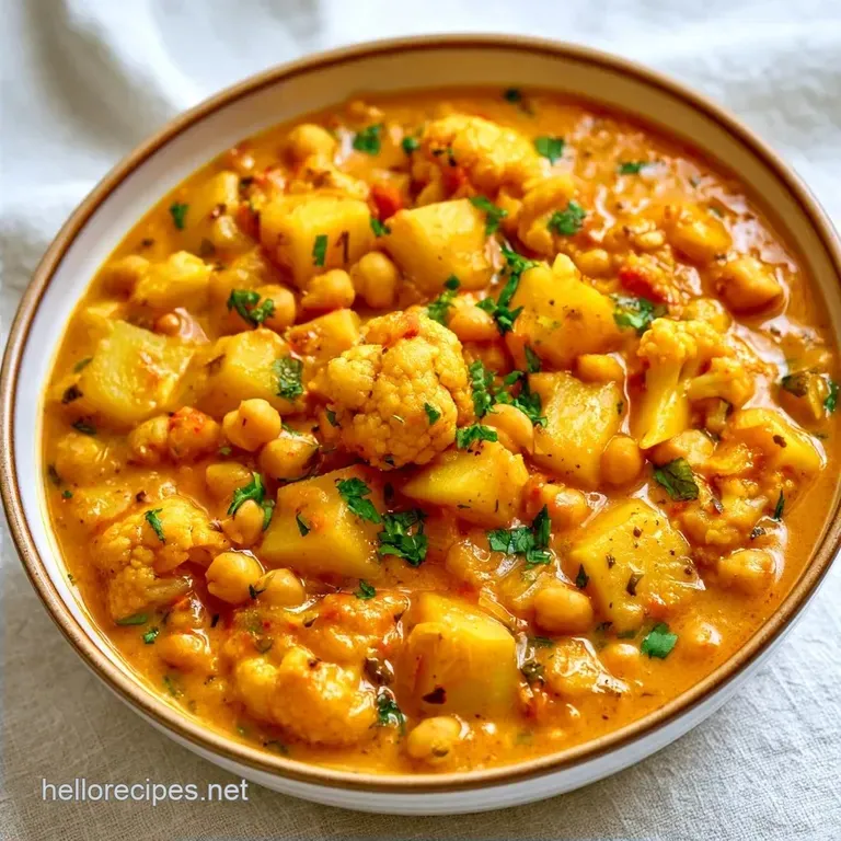 Slow Cooker Vegetable Curry with Coconut Milk