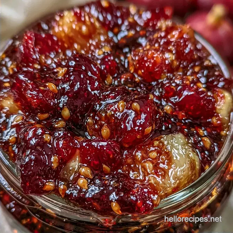 Small Batch Fig Jam: No Pectin