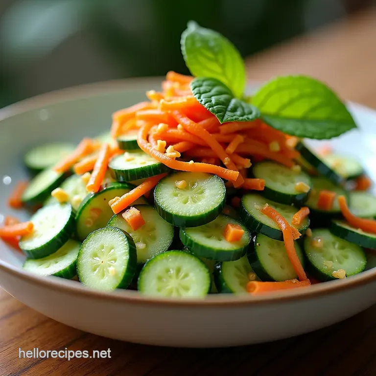 The Gimme More Smashed Cucumber Salad Pai Huang Gua