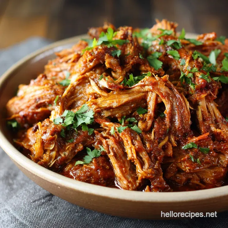 Smoky CiderBraised Pulled Pork for Two The Ultimate Weekend Warmer