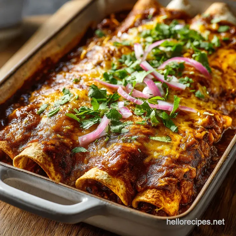 Autumn Comfort Smoky Pumpkin Black Bean Enchiladas