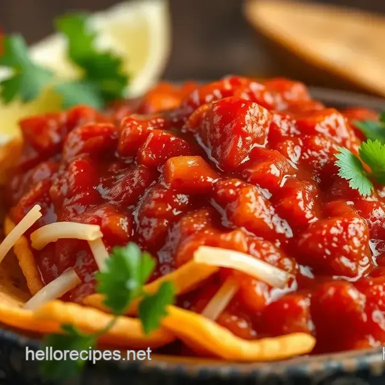Smoky Roasted Salsa Roja
