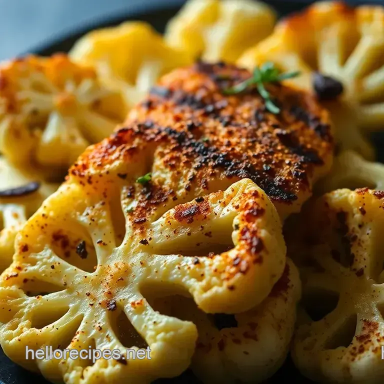 Smoky & Spiced Grilled Cauliflower Steaks – A Family Favourite
