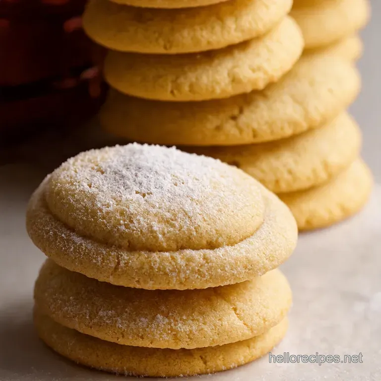 Snowy Dreams Classic Wedding Cookies