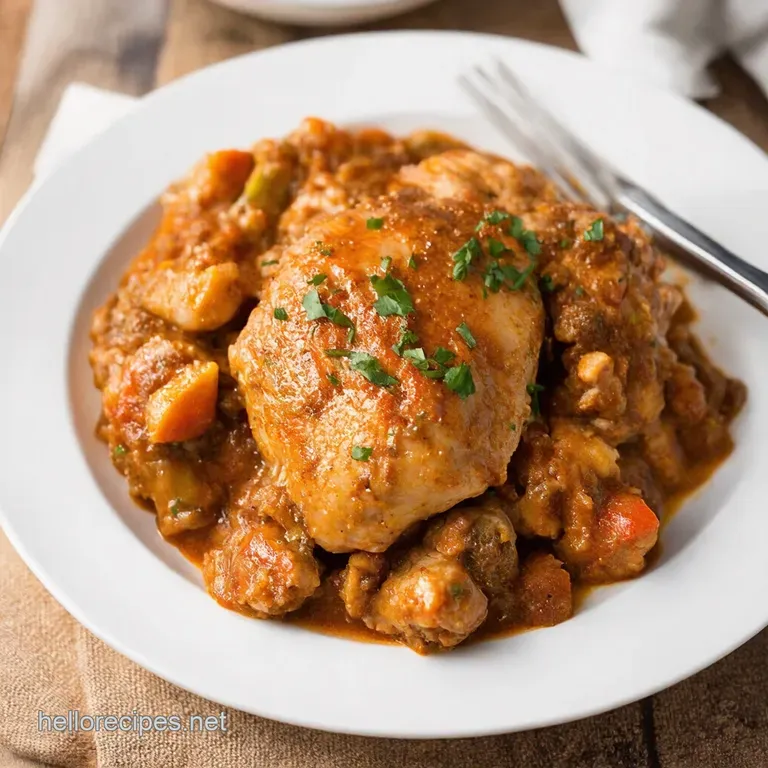 Soulful Stovetop Smothered Chicken