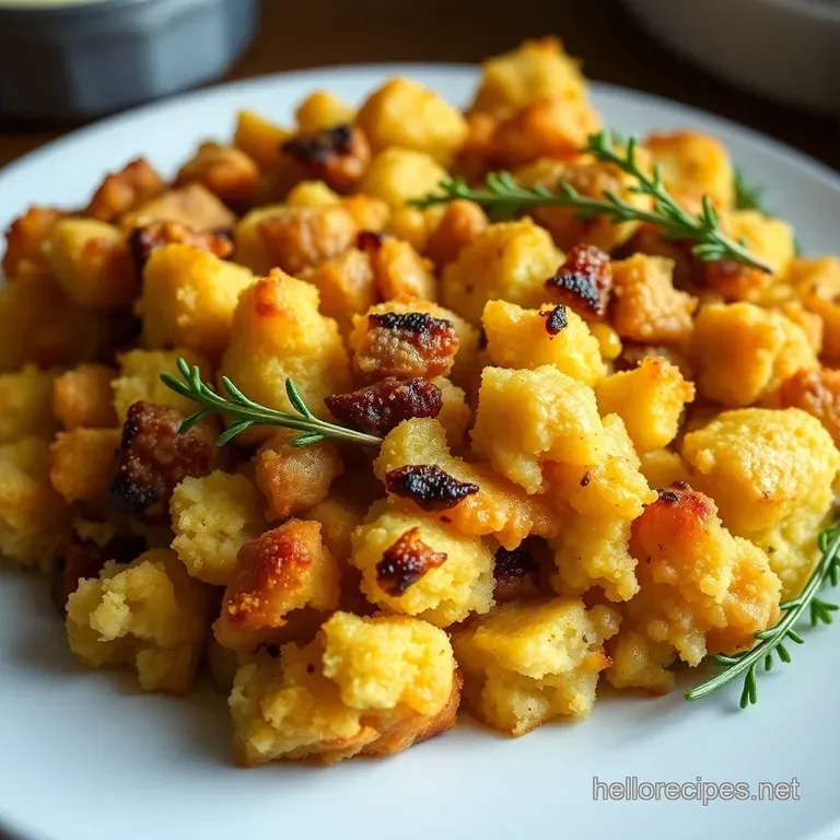Southern Comfort: Classic Cornbread Stuffing