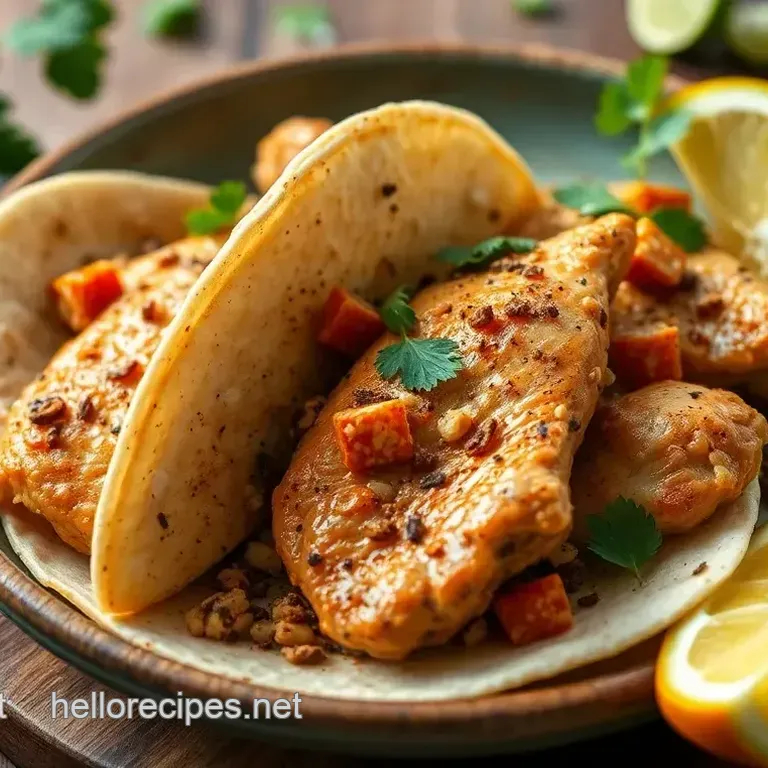 Southwest Spice Roasted Chicken Tacos