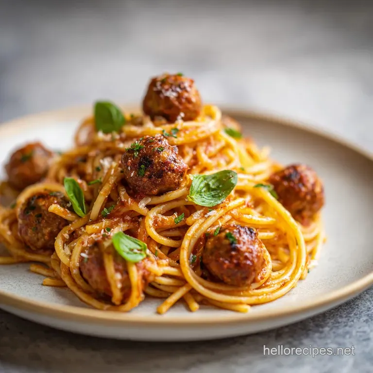 Spaghetti and Meatballs Recipe
