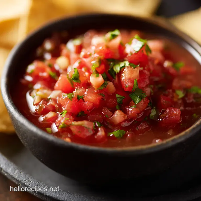 Easy Make Salsa Speedy Salsa Fiesta in Five Minutes