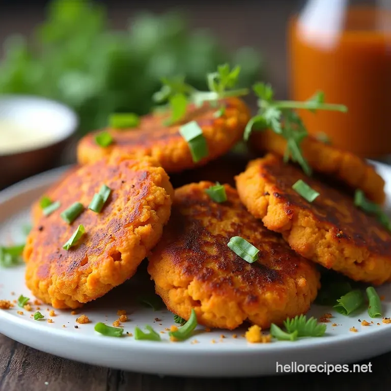 Easy Spiced Carrot Patties Recipe Crisp Savoury Veggie Fritters