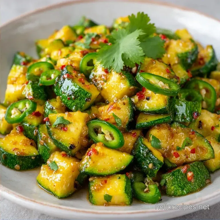 Spiced Indian Zucchini: Vibrant and Zesty