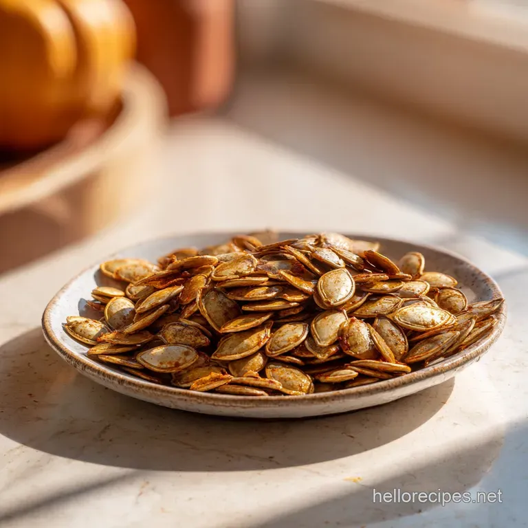 Spiced Maple Pumpkin Seeds: Sweet and Smoky