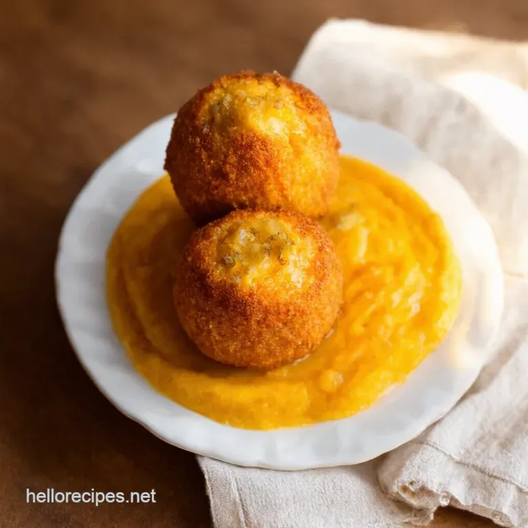 Spiced Pumpkin Sage Vegan Arancini