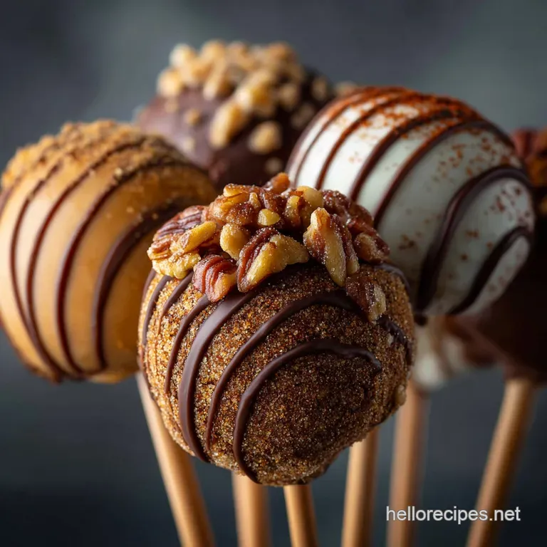 Thanksgiving Cake Pops: Autumnal Spiced Treats for Your Dessert Spread presentation