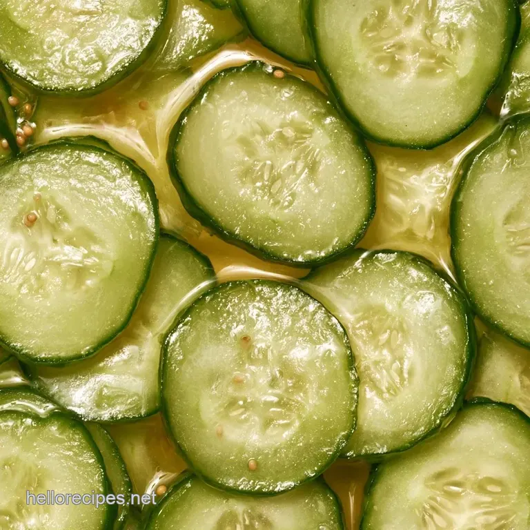 Spicy Bread and Butter Refrigerator Pickles