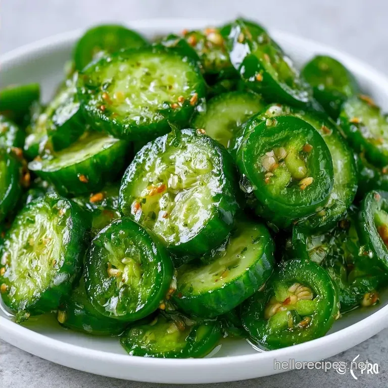 Spicy Sweet Refrigerator Pickles