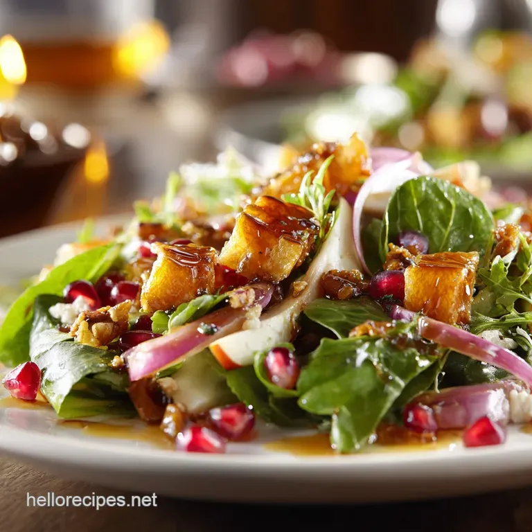 Thanksgiving Salad: Star Turn Harvest Salad with Maple-Cider Vinaigrette