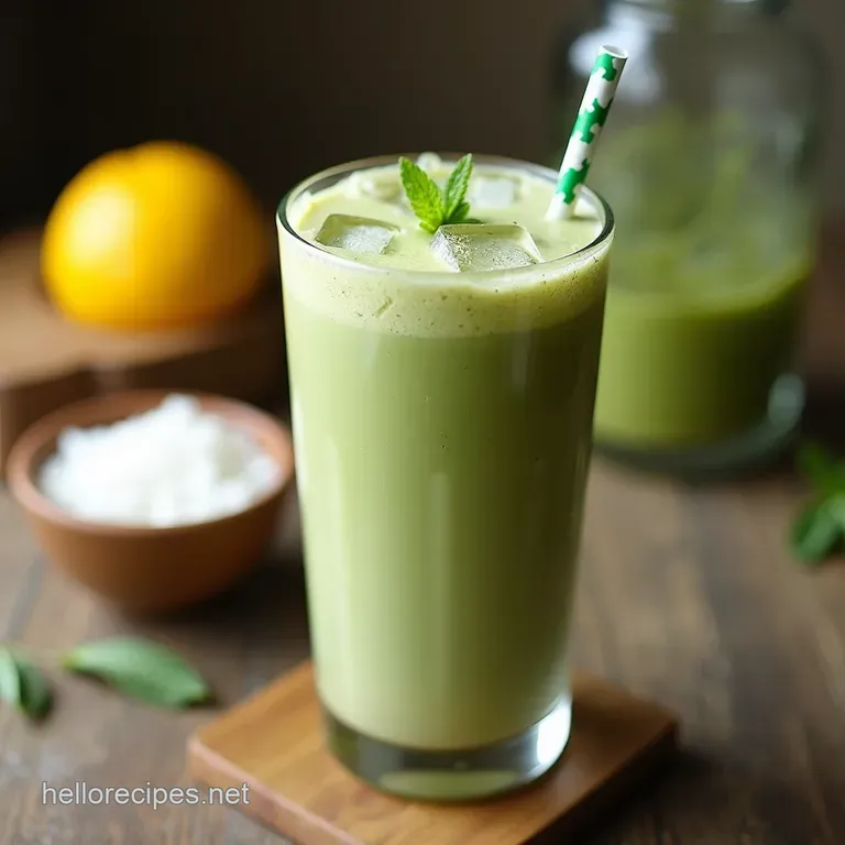Starbucks Iced Matcha Latte Copycat My Easy Peasy Recipe