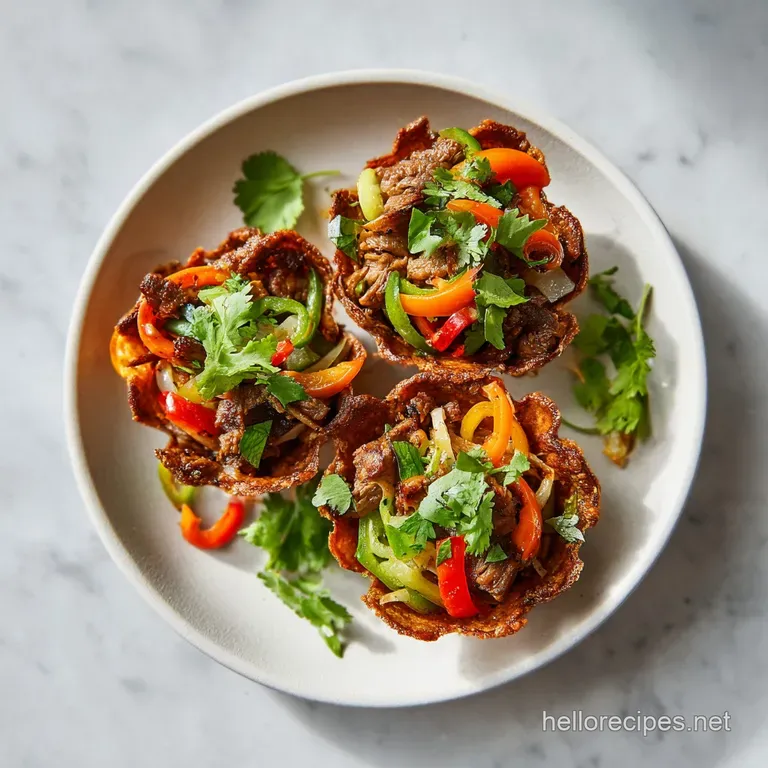 Steak fajita bomb sliced open, showcasing the juicy steak and melted cheese filling on a vibrant plate.