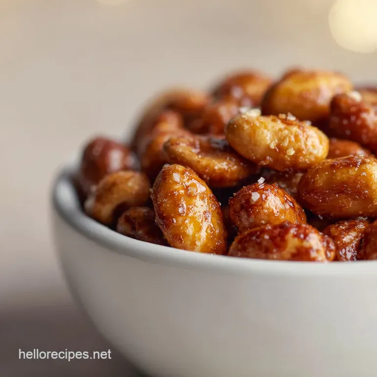 Honey Roasted Peanuts: the Perfect Pub Grub presentation