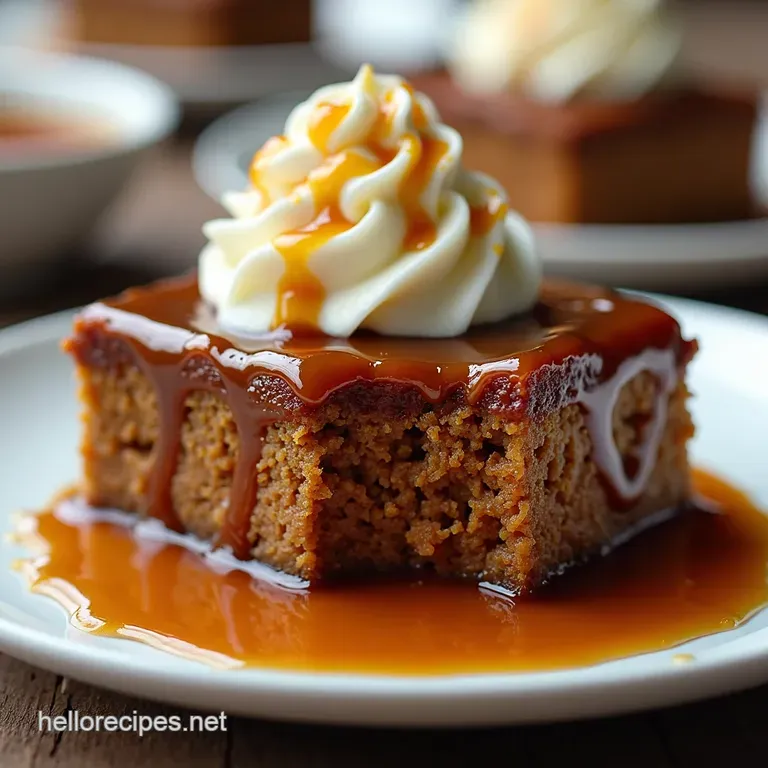 Sticky Toffee Pudding A Proper Comfort Classic