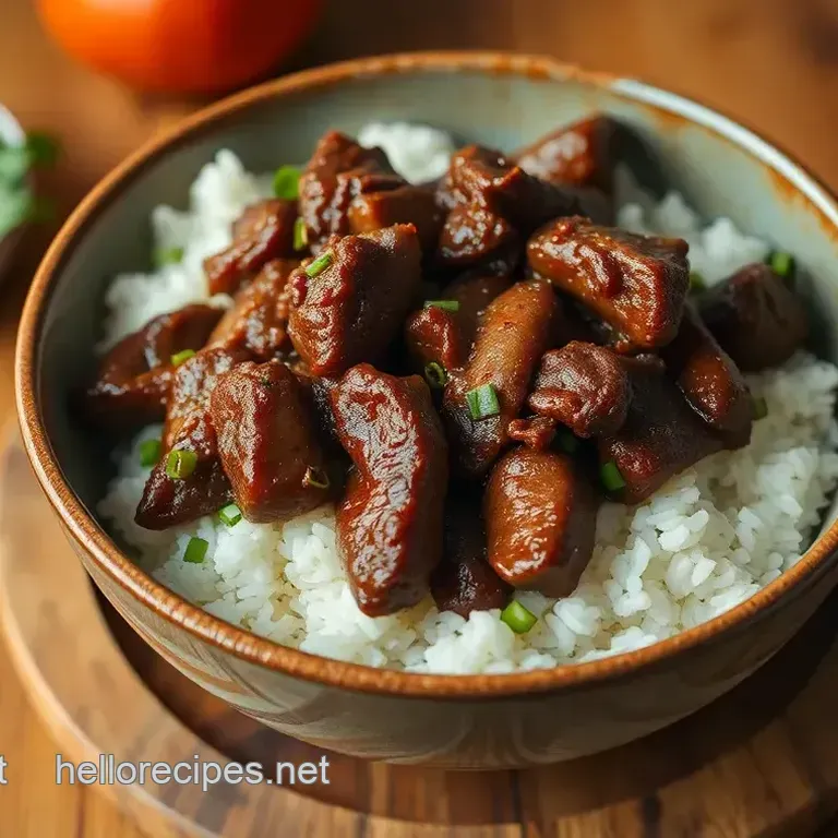 Beef and Veggie Stir-Fry Rice Bowl