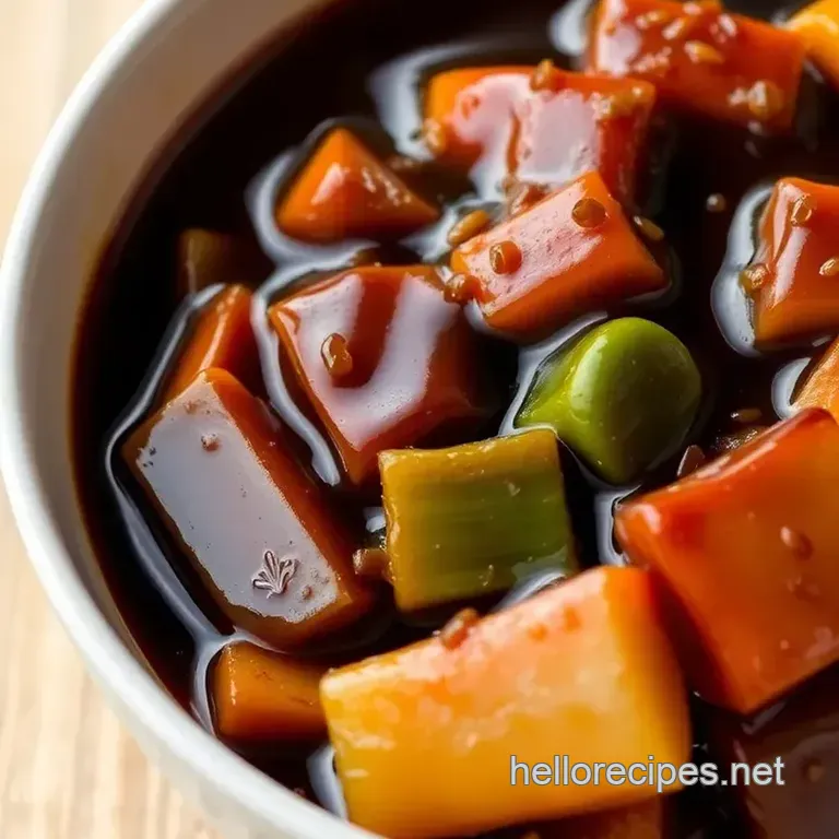 Stir-Fry Sweet Soy Glaze – Quick & Tasty presentation