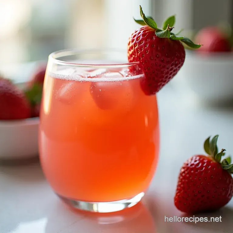 The Perfect Strawberry Mimosa Fresh Puree Bubbly Bliss
