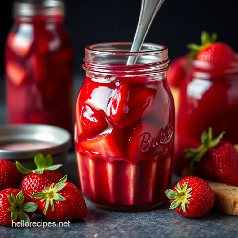 Strawberry Sunshine Compote: A Burst of Summer All Year Round!
