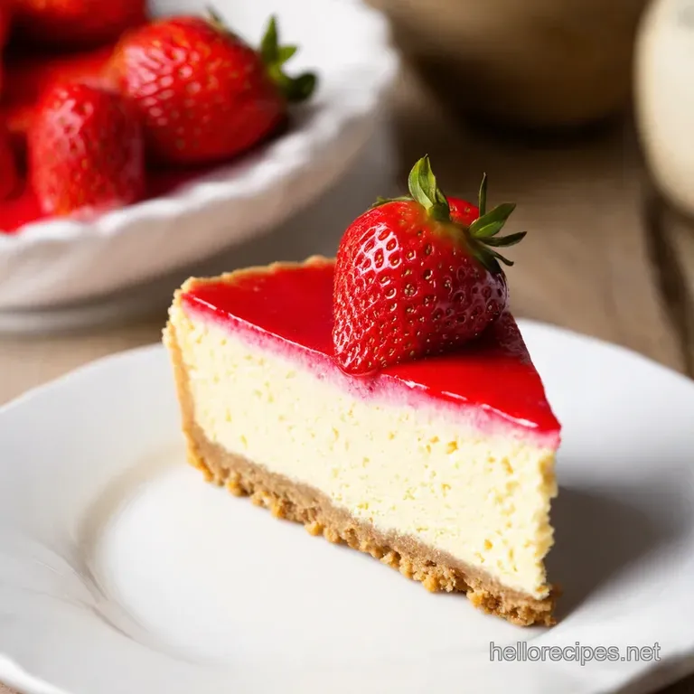 Strawberry Swirl Cheesecake A Slice of Summer
