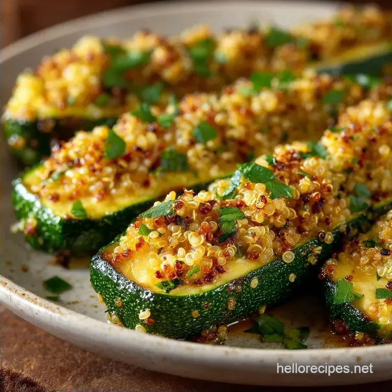 Stuffed Zucchini Boats: Smoky and Cheesy