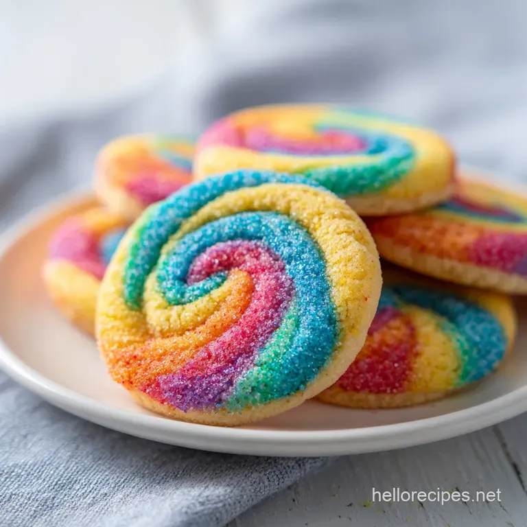 Sugar Swirl Cookies: Buttery Vanilla Bake