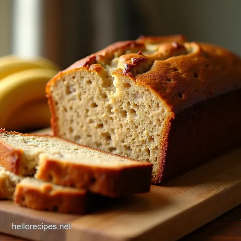 The Best GuiltFree Banana Bread Naturally Sweetened Super Moist presentation