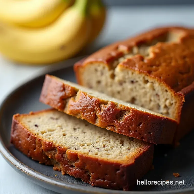 The Best Sugarfree Banana Bread Naturally Sweet Moist